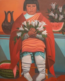 Jon Lightfoot, Child with Calla Lilies