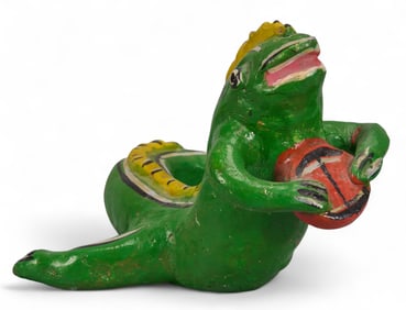 Serapio Medrano Hernandez, Ceramic Iguana