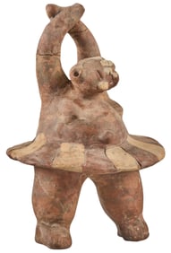 Vintage Terracotta Ballerina