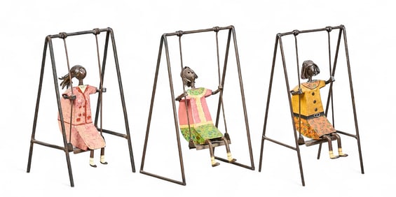 (3) Luis Felguerez Swing Sculptures