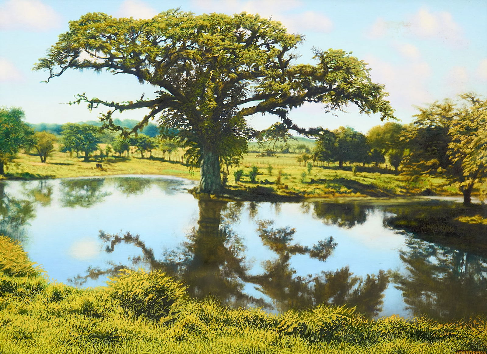 Jose Milagros Perdomo, Lake Scene (1 of 4)