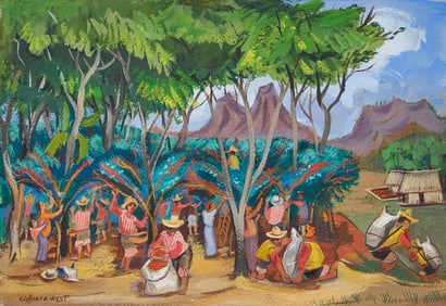 Clifford West, Guatemalan Coffee Harvest
