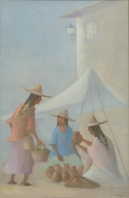 Oscar Parra, Market Scene