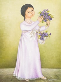 Alejandro Camarena, Nina con Violetas