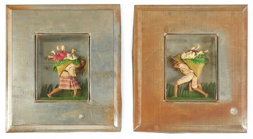 Luis Hidalgo, Pair of Wax Figures