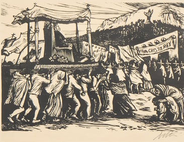 Alberto Beltran, Woodblock Print