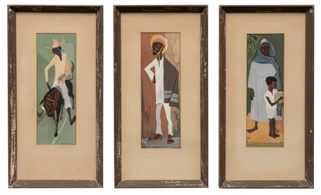 Hugh Wiley, (3) Figural Scenes, 1948