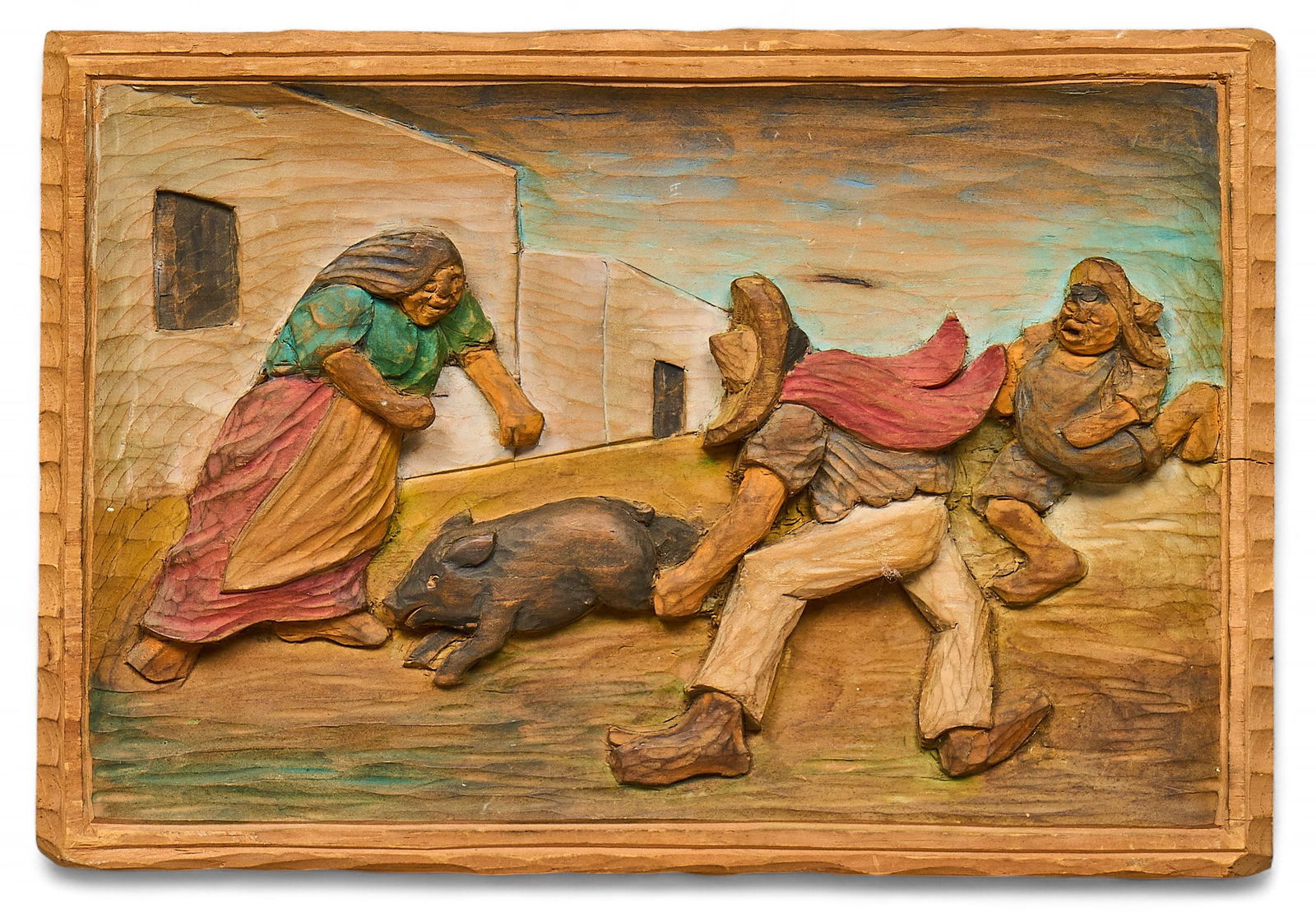 Vintage Mexican Bas-Relief (1 of 4)