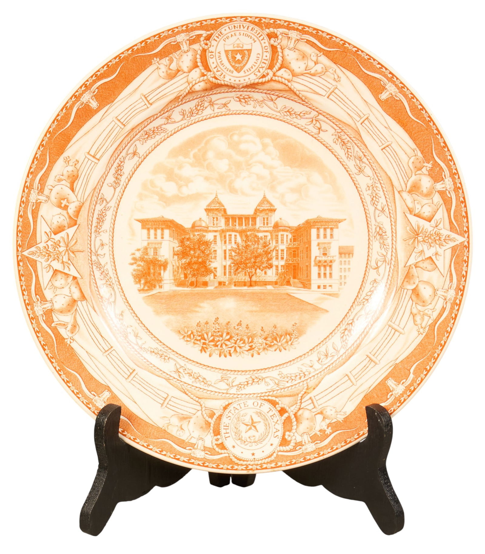 Wedgwood University of Texas Commemorative Plate (1 of 7)