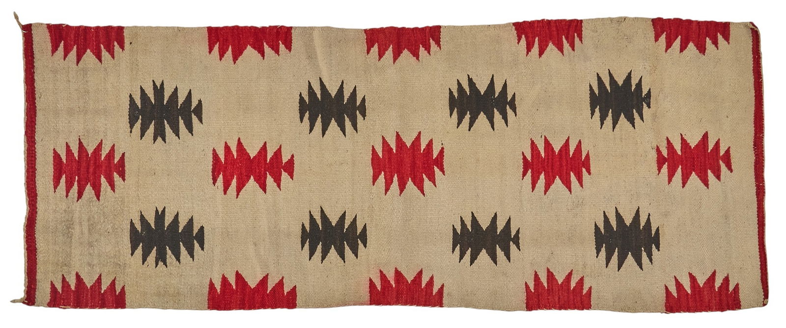 Antique Navajo Eye Dazzler Blanket (1 of 3)