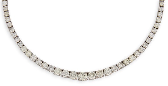 14K Diamond Necklace