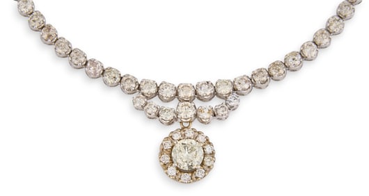 18K Diamond Necklace