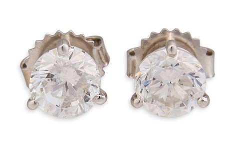 14K Martini Diamond Earrings