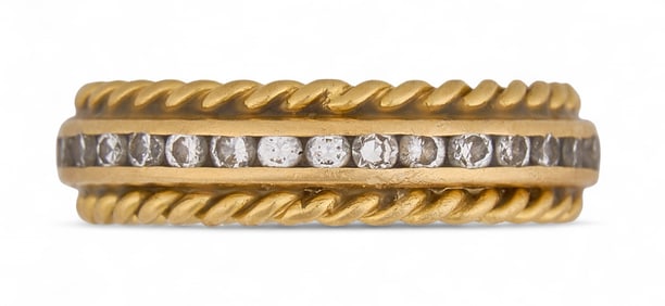 Tiffany & Co. 18K Gold & Diamond Ring