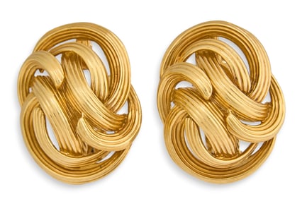 Tiffany & Co. 18K Cordis Collection Earrings