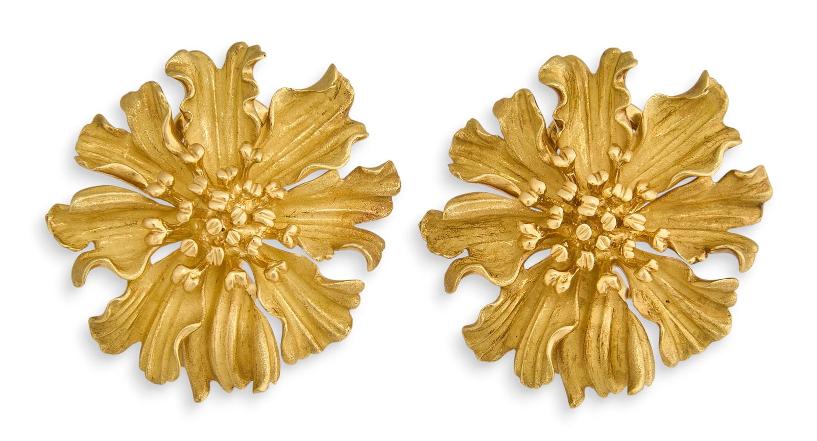 Tiffany & Co. 18K Gold Flower Earrings (1 of 4)