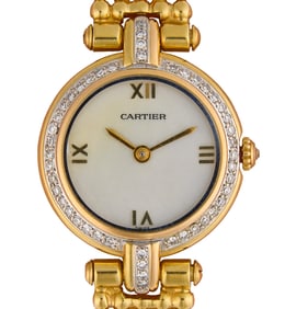 Cartier 18K Diamond Watch