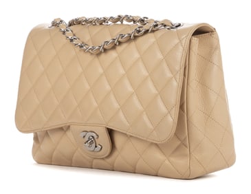 Chanel Classic Double Flap Jumbo Shoulder Bag