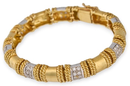 18K Diamond Bracelet