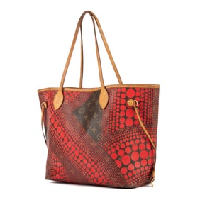 Louis Vuitton Yayoi Kusama Neverfull Infinite Dots MM Shoulder Bag