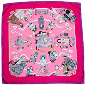 Hermes Hello Dolly Silk Scarf