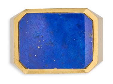 18K Lapis Ring
