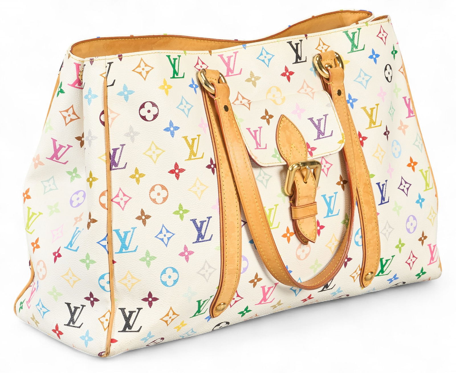 Louis Vuitton Multicolor Aurelia Tote Bag (1 of 8)