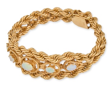 14K Opal Bracelet