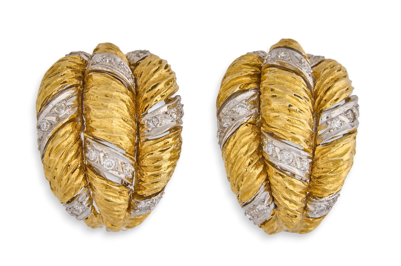 Diamond & 18K Gold Earrings (1 of 3)