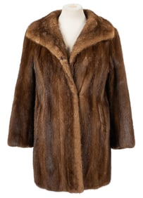 Richard Donald Brown Mink Coat
