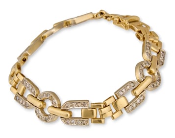 14K Diamond Bracelet
