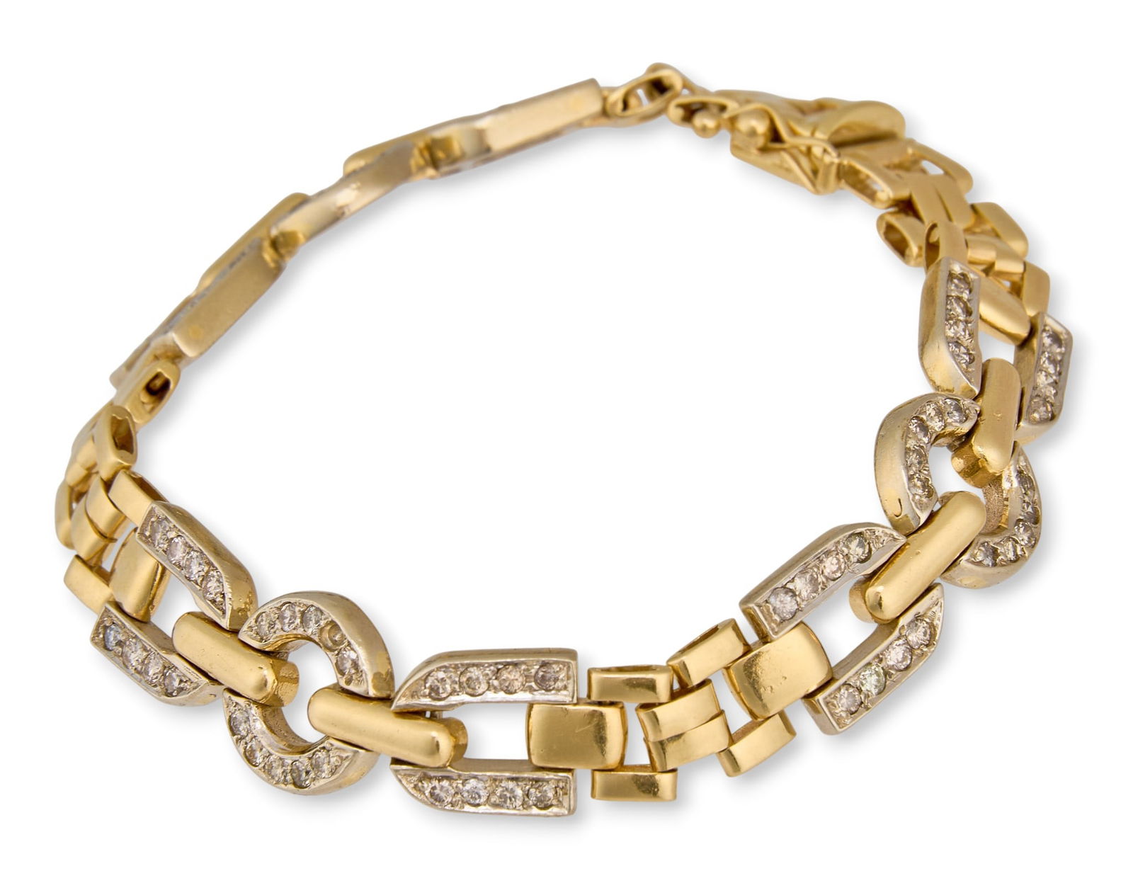 14K Diamond Bracelet (1 of 7)