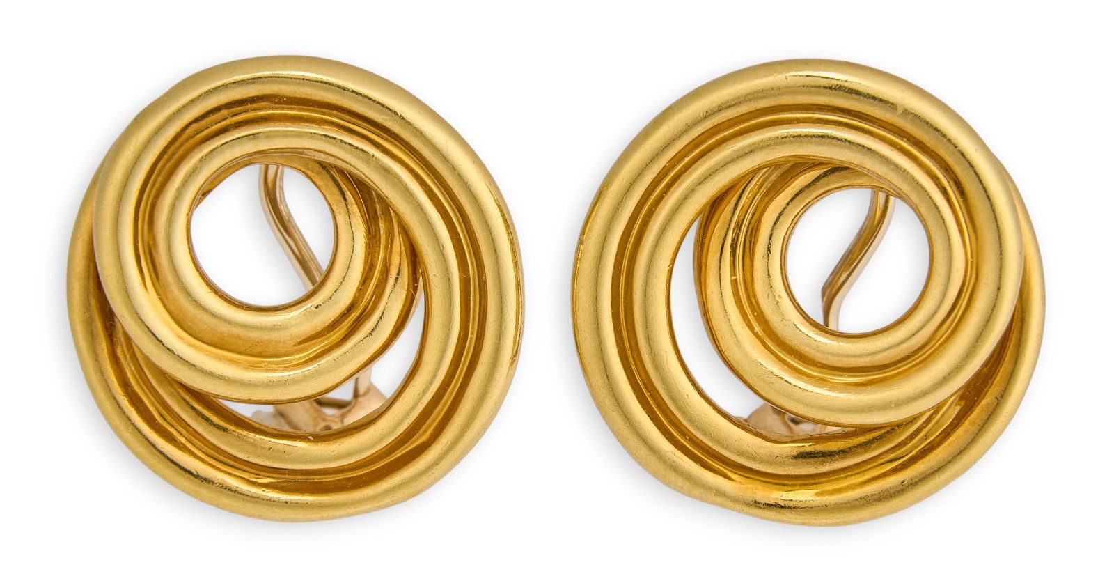 Vintage Tiffany & Co. 18K Gold Earrings (1 of 4)