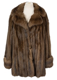 Dark Brown Russian Sable Jacket