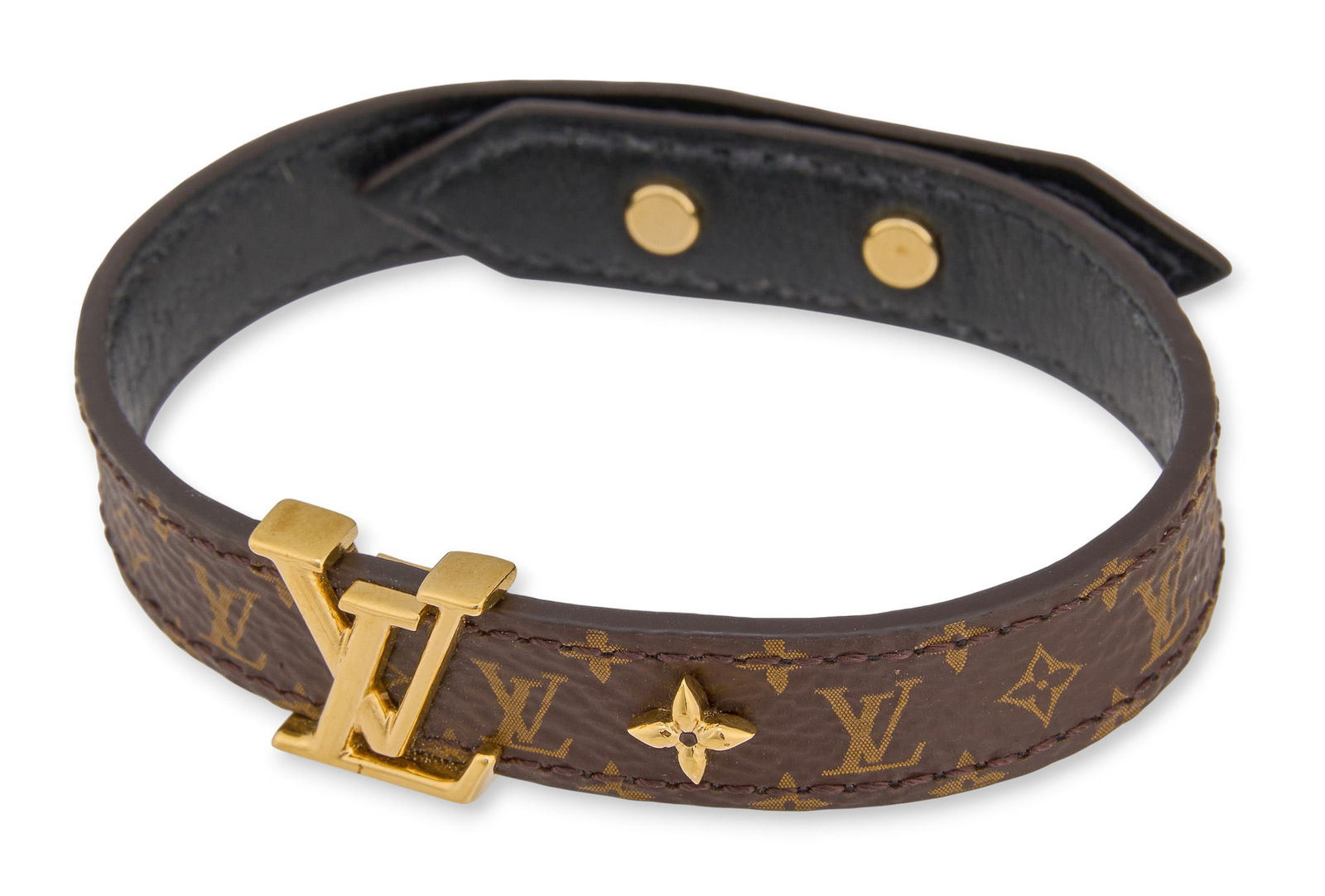 Louis Vuitton LV Iconic Monogram Canvas Bracelet (1 of 5)