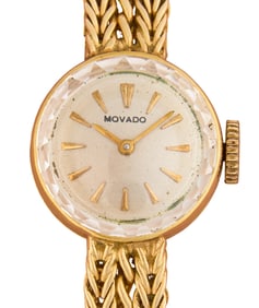 Vintage Movado 14K Gold Watch