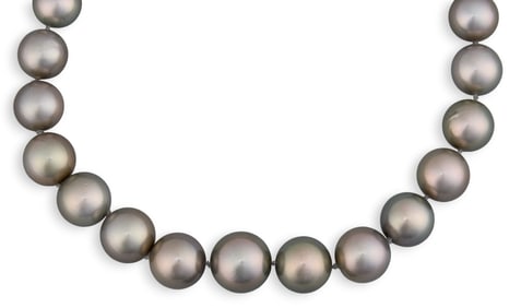 South Sea Pearl & 18K Gold Necklace