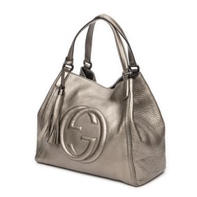 Gucci Soho Tassel Tote Shoulder Bag