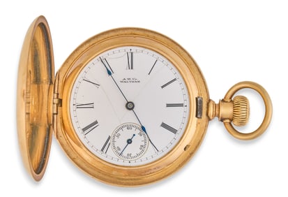 Waltham 18K Gold Pocket Watch