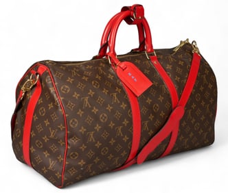 Louis Vuitton Keepall 55 Bandouliere Travel Bag