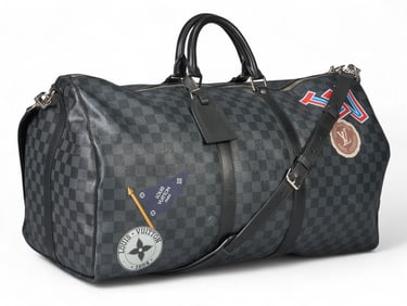 Louis Vuitton Keepall 55 Bandouliere Travel Bag