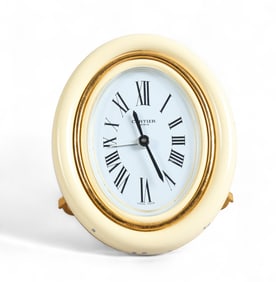 Vintage Cartier Brass Desk Clock