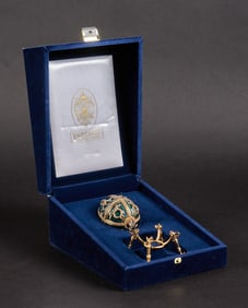 Limited Edition Faberge Millennium Egg with Box