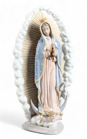 Lladro Porcelain Our Lady of Guadalupe