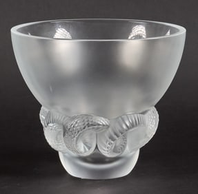 Lalique "Serpent" Centerpiece Bowl