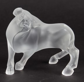 Lalique "Panthere Etiree" Sculpture