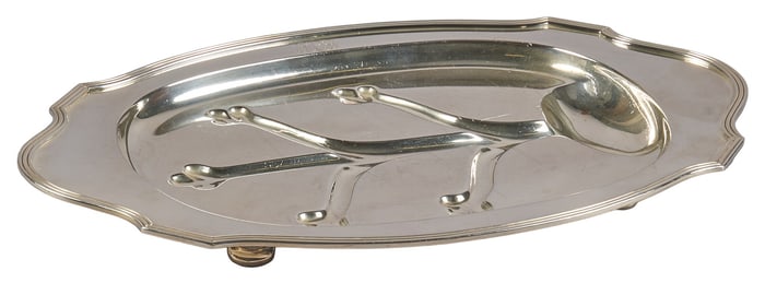 Sterling Silver Carving Plate