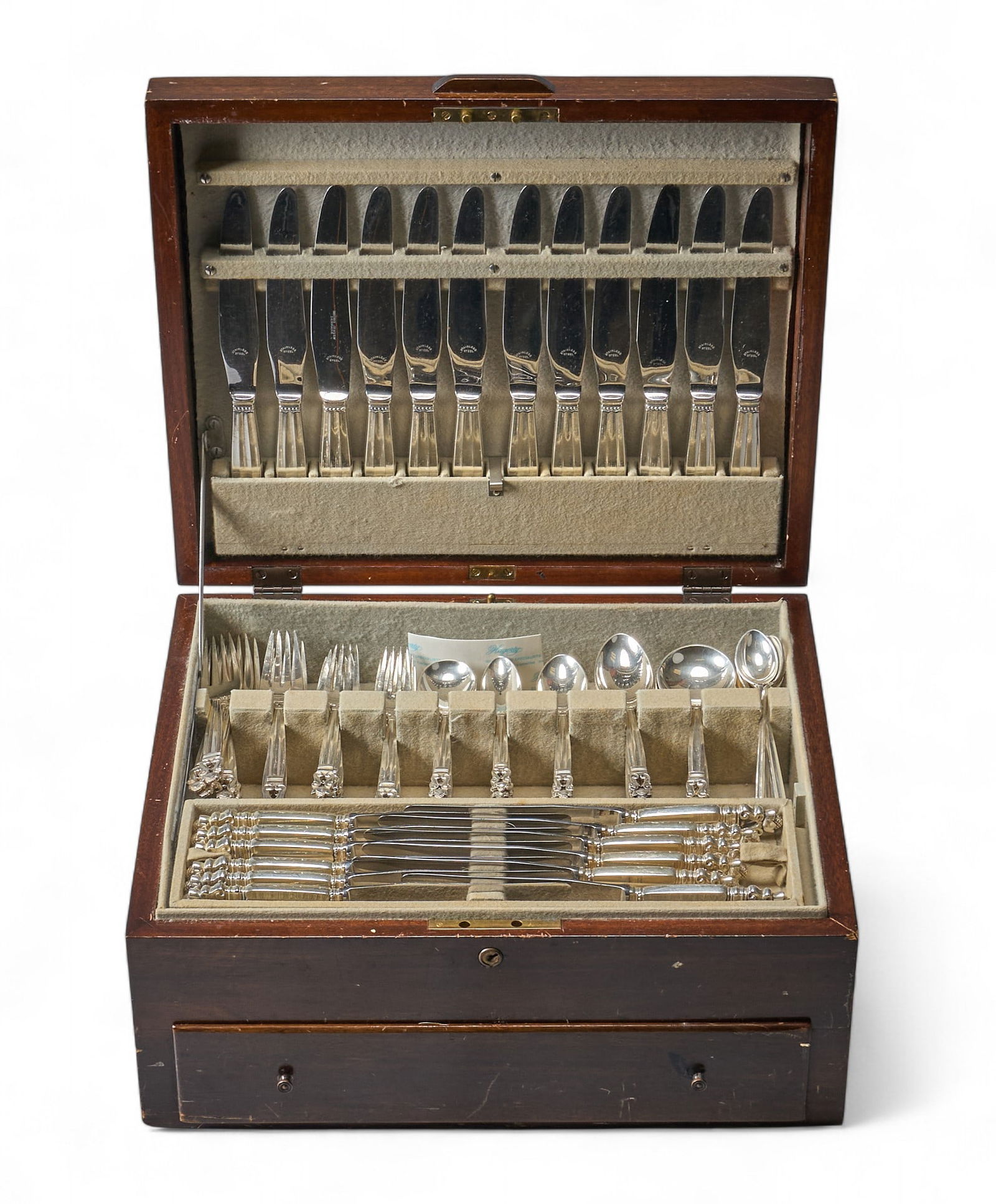 "Acorn" by Georg Jensen Sterling Silver Flatware Set (1 of 5)