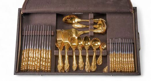 "Grand Renaissance" by Reed and Barton Silversmiths Sterling Flatware Set