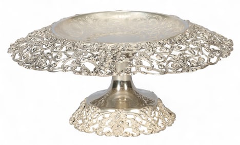 Mexican Sterling Silver Pedestal Compote